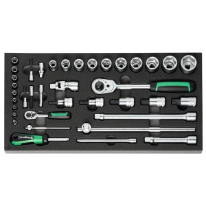 Set di chiavi a bussola da 1/4 e 1/2 pollice