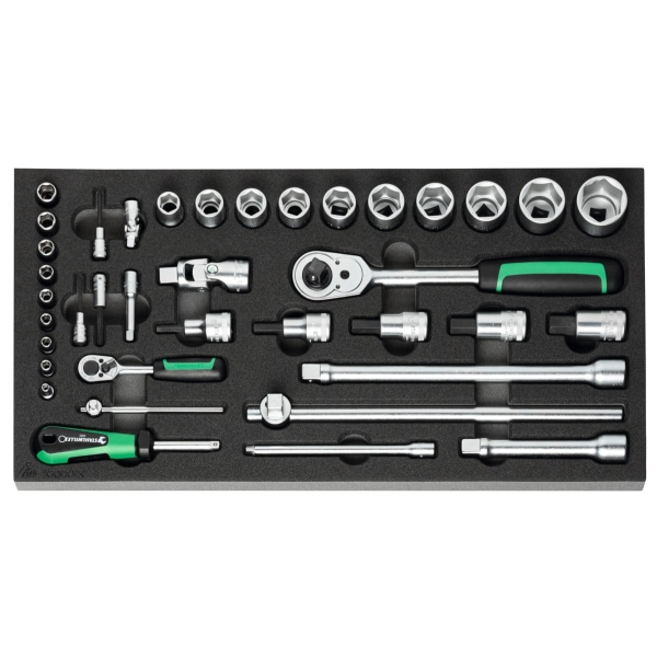 Set di chiavi a bussola da 1/4 e 1/2 pollice