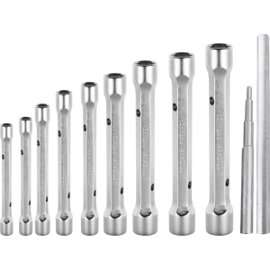 Set di chiavi a tubo doppie esagonali