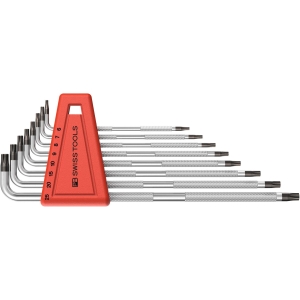Set di chiavi maschio piegate per viti con impronta Torx
