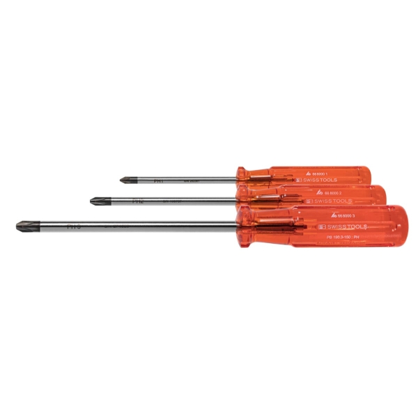 Set di giraviti per viti con impronta a croce Phillips