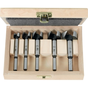 Set di mecchie Forstner in astuccio di legno
