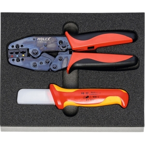Set di pinze / coltelli spellafili