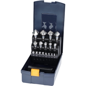Set di svasatori conici n. art. 150378 in cassetta 90°