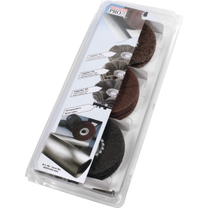 Set di tela abrasiva per satinatura