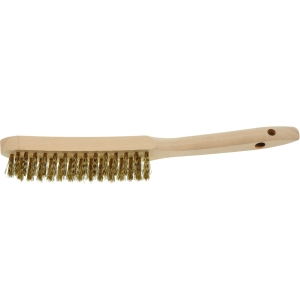 Spazzola manuale Filo in ottone ondulato da 0