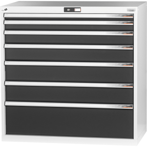 Cassettiera per utensili con cassetti 200 kg