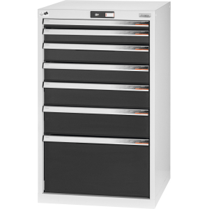 Cassettiera per utensili con cassetti 75 kg