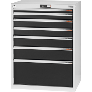 Cassettiera per utensili con cassetti 75 kg