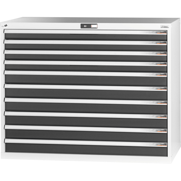Cassettiera per utensili con cassetti 75 kg