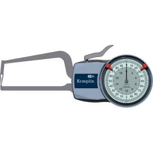 Comparatore spessimetro per tubi