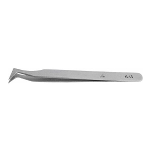 HOLEX - Pinzetta a punte ridotte ad ago / curvate, 115 mm, forma G, Materiale: AM