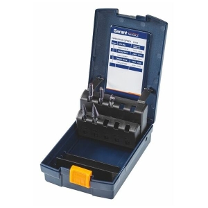 GARANT - Set di frese rotative 5 pezzi, Multi Cut – medio, HM TiAlN, Numero di frese rotative: 5