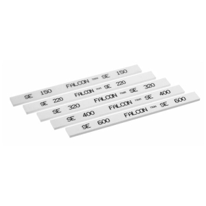 FALCON TOOL - Set di 5 pietre per levigare Modello SE, corindone, Altezza: 3 mm