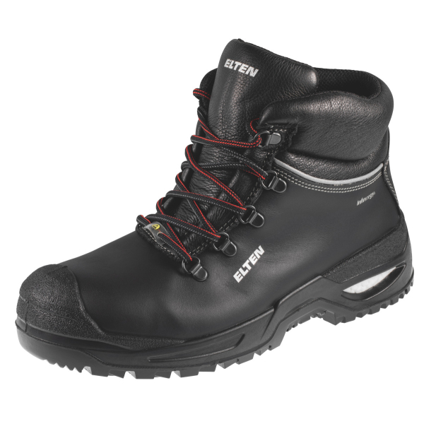 Calzatura alta con lacci nera FRANCESCO XXSG black Mid ESD