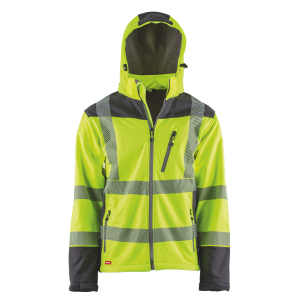 Giacca in Softshell ad alta visibilità