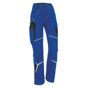 KÜBLER - Pantaloni da donna BODYFORCE, blu pervinca / nero, Taglia DE: 36