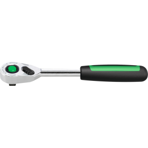STAHLWILLE - Cricchetto reversibile con dentatura fine, 3/8 pollice, a sbloccaggio rapido QuickRelease, Modello: 3/8