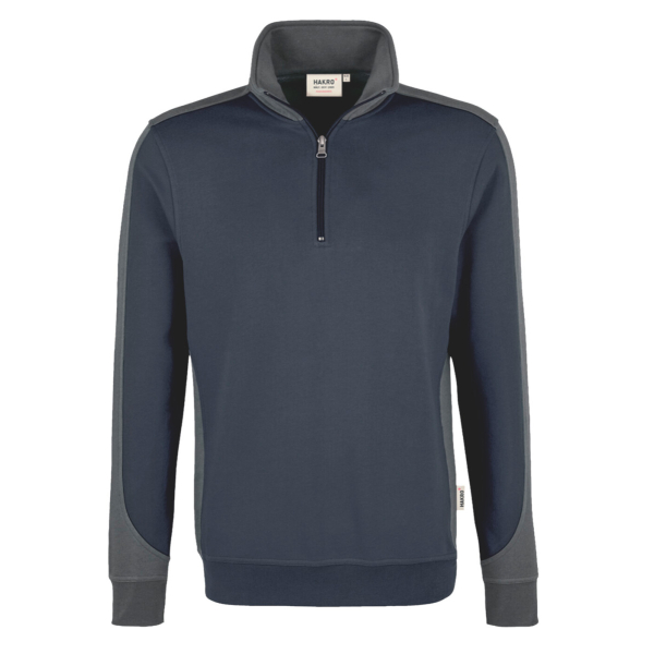 Felpa mezza zip Contrast Performance