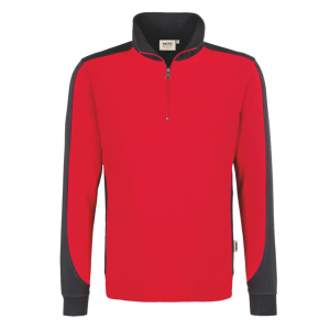 Felpa mezza zip Contrast Performance