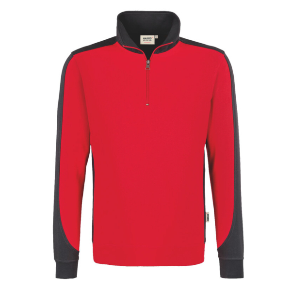 Felpa mezza zip Contrast Performance