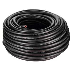 Tubo flessibile strutturato nero AIRSOFT