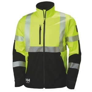 Giacca in Softshell ad alta visibilità ICU S