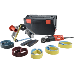 FLEX - Levigatrice a nastro per tubi, Modello: SET