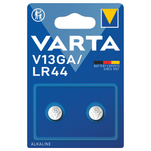VARTA - Batteria a pastiglia / batteria speciale LR44, Modello: LR44