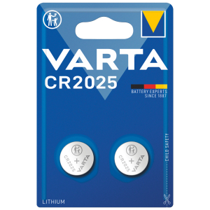 VARTA - Batteria a pastiglia / batteria speciale CR2025, Modello: CR2025