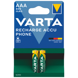 VARTA - Batteria Ni-MH HR03 per telefono, Modello: HR03