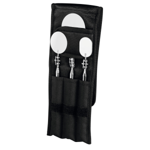 HOLEX - Set di specchi telescopici in acciaio legato, Numero di specchi: 3