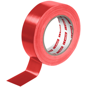 HOLEX - Nastro adesivo rinforzato, rosso, larghezza x lunghezza (mmxm): 38X25 mmxm