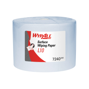 WYPALL - Panni di pulizia WypAll L10 EXTRA+ Rotoli di grandi dimensioni, Modello: W