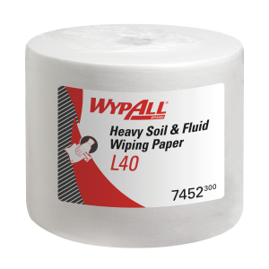 WYPALL - Panni di pulizia WypAll L40 Rotoli di grandi dimensioni, Modello: W