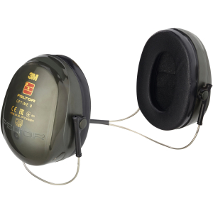 3M - Cuffie antirumore Peltor Optime II con staffa nucale, Modello: 2