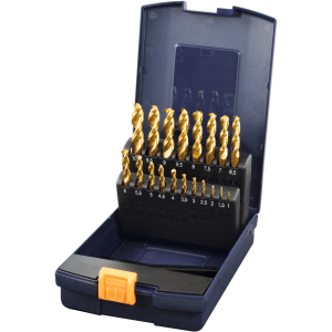 GARANT - Set di punte corte in HSS-E n. art. 113230, tipo N in cassetta, TiN, Modello: 1-10