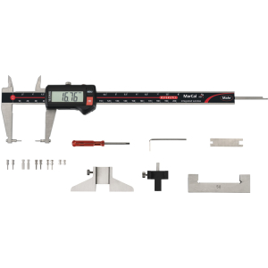 MAHR - Calibro a corsoio universale digitale con set di accessori i-wi IP 67, Campo di misura: 200mm