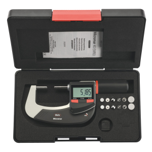 MAHR - Micrometri digitali con tastatori intercambiabili i-wi, Campo di misura: 0-25 mm