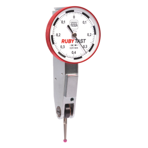 TESA TECHNOLOGY - Comparatore a leva Swisstast, lunghezza asta tastatrice 12,5 mm montato su rubini, Intervallo di misurazione per direzione / ⌀ Cassa: 0,4/29 mm