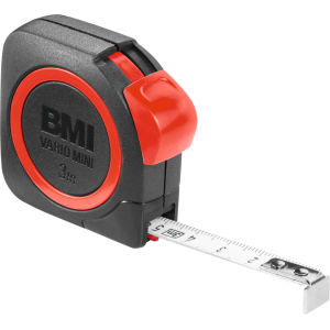 BMI - Flessometro Mini, Lunghezza del nastro: 3/MINI