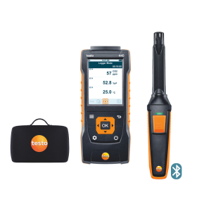TESTO - Strumento di misurazione dei dati climatici Set CO2 con Bluetooth, Modello: CO2