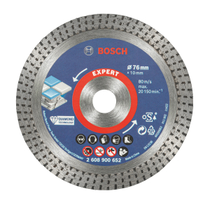 BOSCH - Disco diamantato per troncatura, ⌀ Disco: 76mm