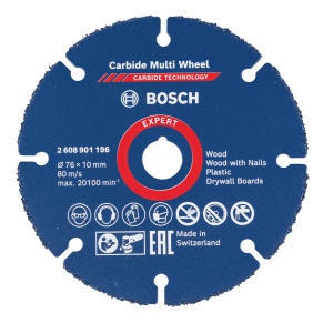 BOSCH - Disco per troncatura in metallo duro, ⌀ Disco: 76mm