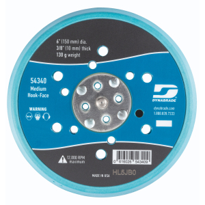 Platorello in gomma con chiusura a strappo multiforo 150 mm