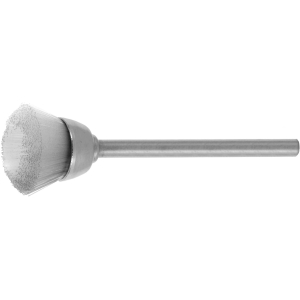 LESSMANN - Mini-spazzola a tazza Nylon 0,15 mm, ⌀ Spazzola D1: 15 mm