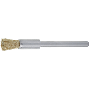LESSMANN - Spazzola a pennello in miniatura filo in ottone da 0,10 mm, ⌀ Spazzola D1: 5 mm