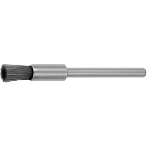 LESSMANN - Mini-spazzola a pennello setole naturali (nere), ⌀ Spazzola D1: 5 mm