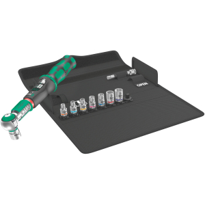WERA - Assortimento di chiavi dinamometriche “Safe-Torque A 1 Set” con quadro di manovra da 1/4 pollice e scala, Coppia massima: 12Nm
