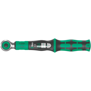 WERA - Chiave dinamometrica “Safe-Torque A 2” Con portabit da 1/4 pollice e una scala, Coppia massima: 12Nm